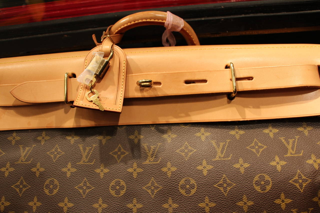 Large Louis Vuitton Steamer Bag In Excellent Condition In Saint-Ouen, FR