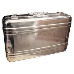 Polished Aluminum Suitcase by Halliburton