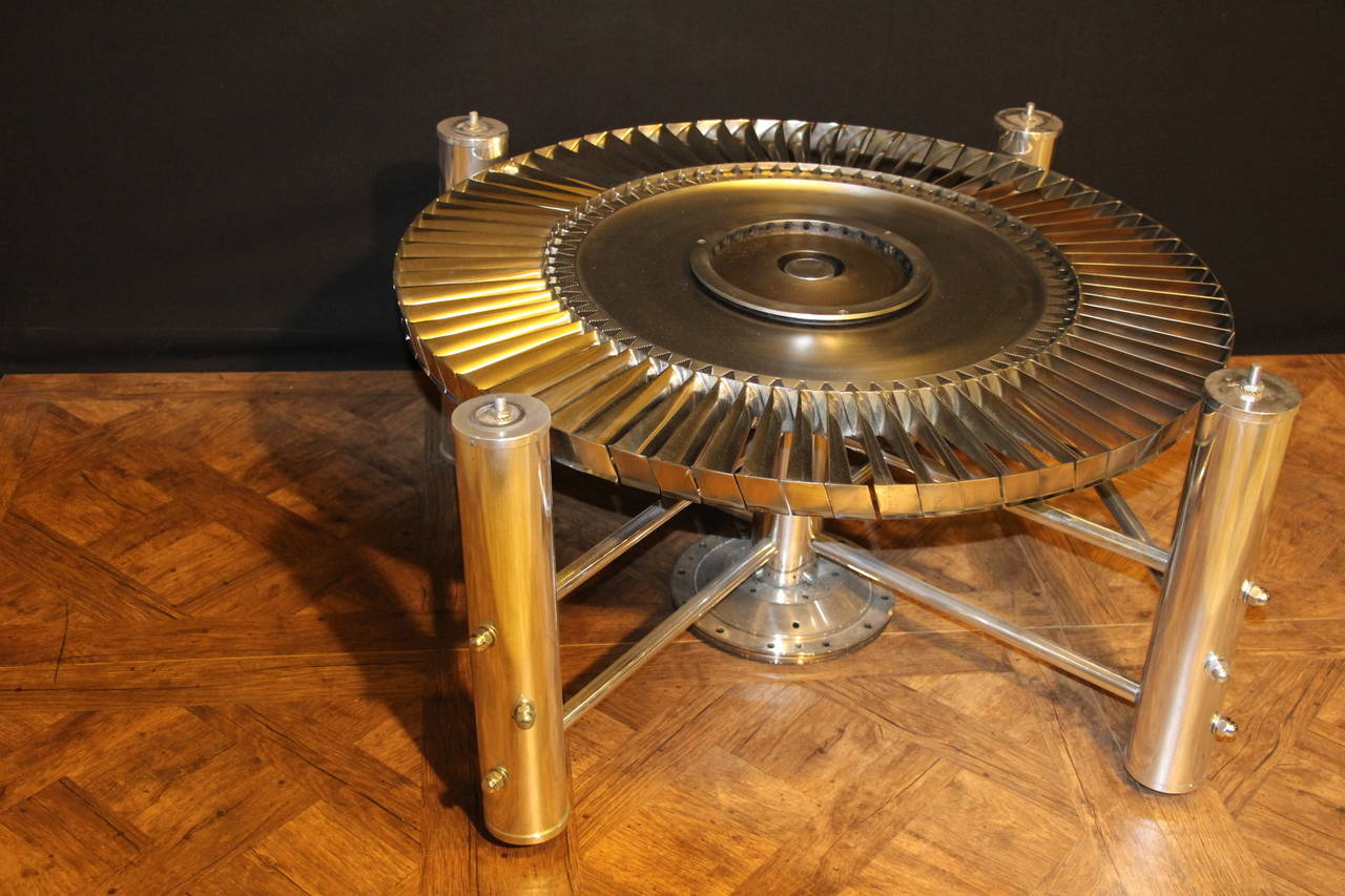 Rolls Royce Turbine Coffee Table 1