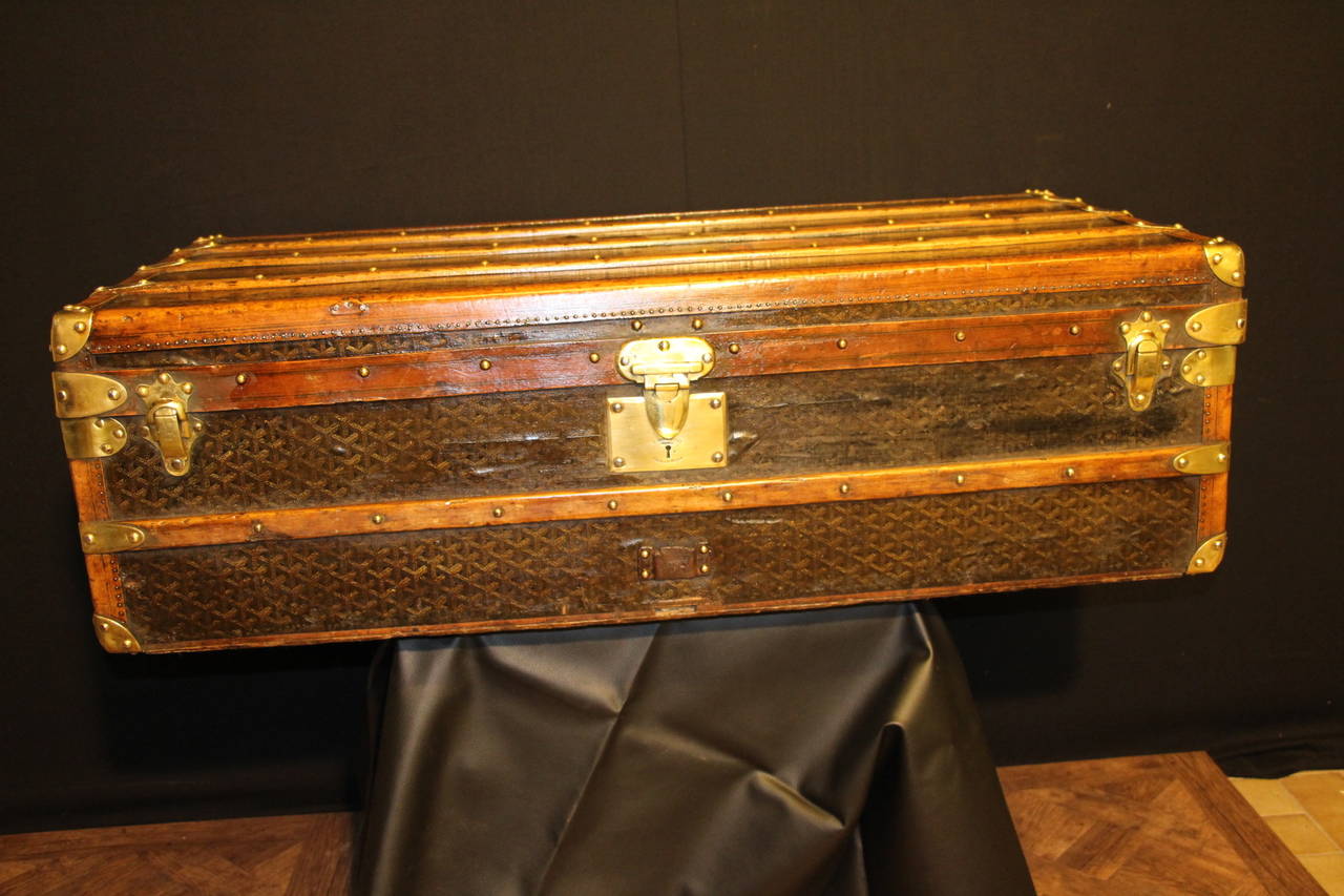 French 1920s Goyard Trunk