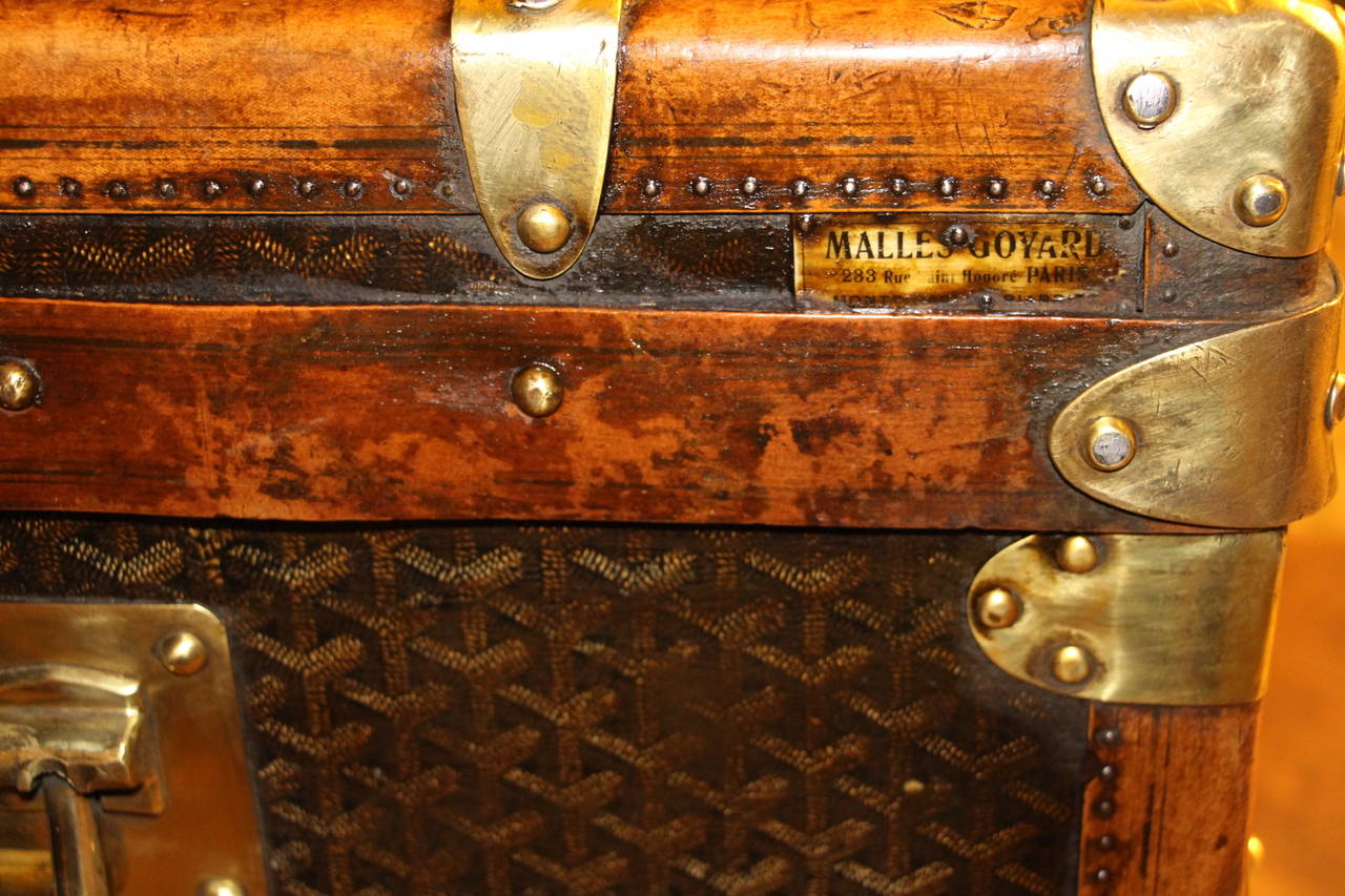 1920s Goyard Trunk 2