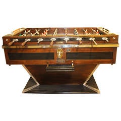 Magnificent 1930s French Foosball Table
