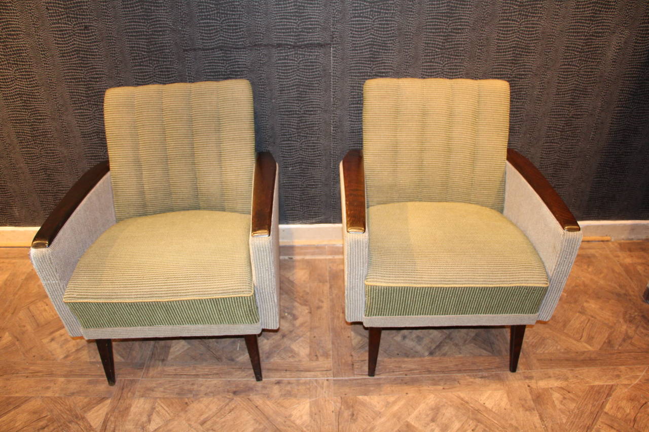 1950s Modernist Italian Pair of Chairs 3