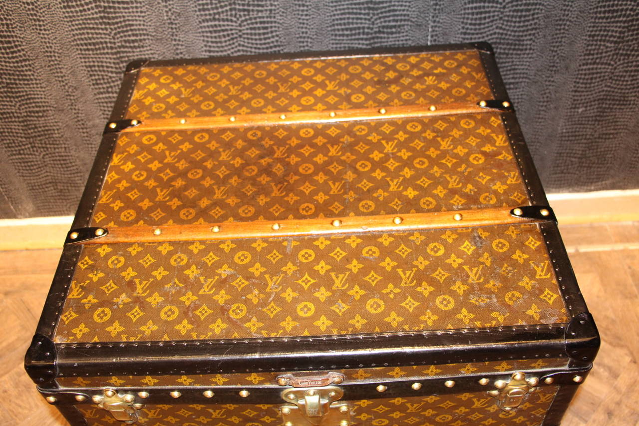 Magnificent Louis Vuitton Cube Steamer Trunk 1