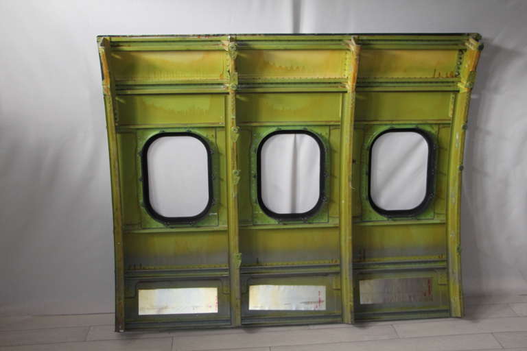 Polished Aluminium Airplane's Fuselage 2