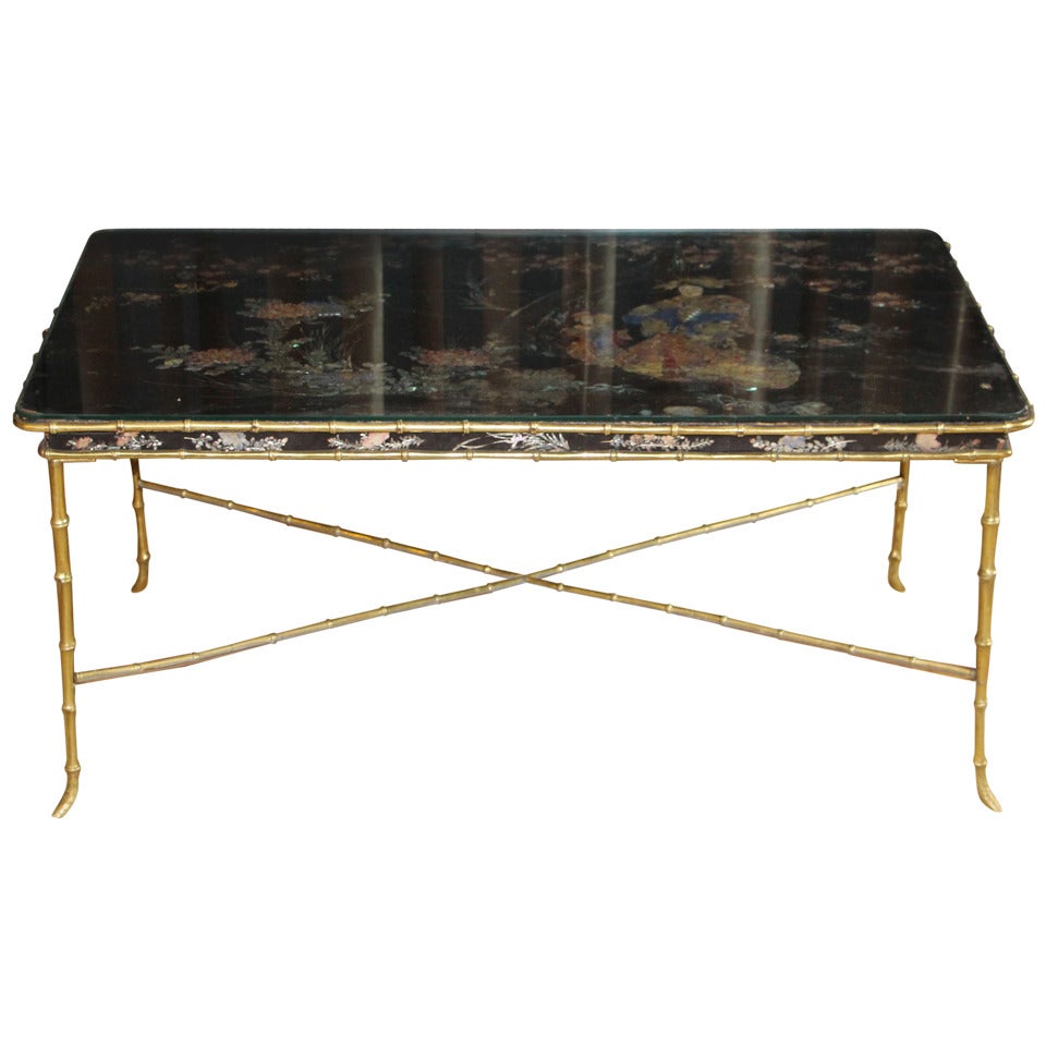 1930s Bagues Style Coffee Table