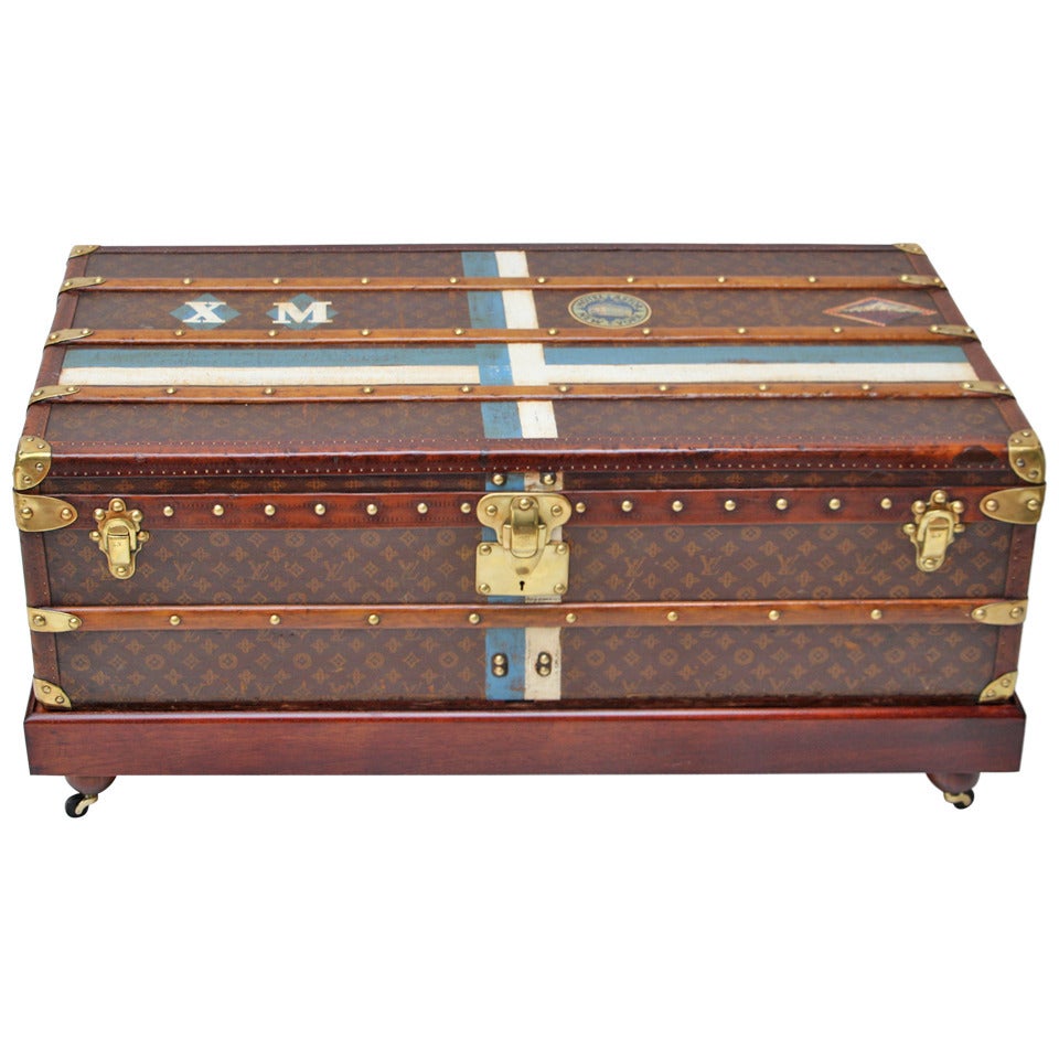 1920's Louis Vuitton Cabin Trunk, Malle Vuitton Cabine