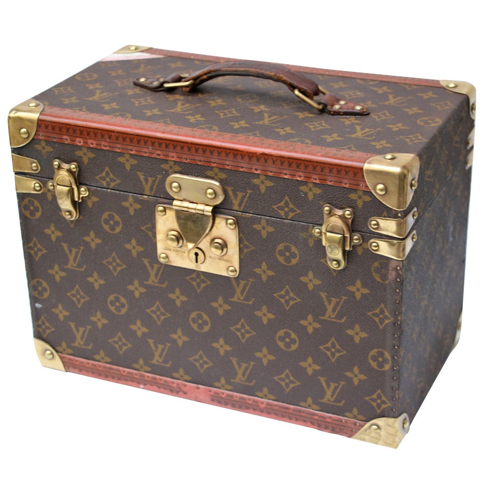 1950's Louis Vuitton train case