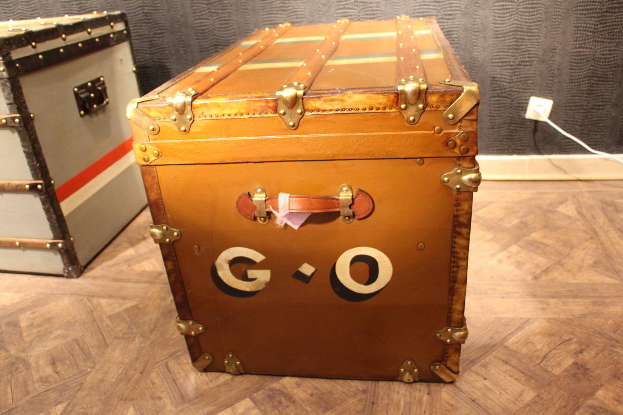 French 1930s Steamer Trunk