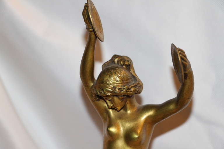 Art Nouveau Bronze Sculpture, signed Marin 2
