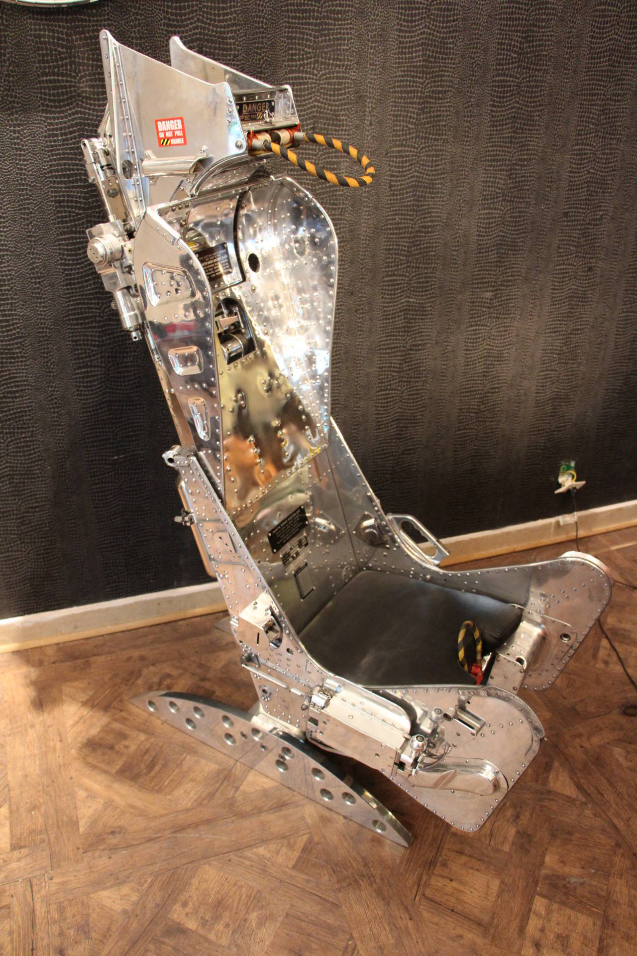 Mid-20th Century 1950s Polished Aluminum Martin Baker Ejection Seat