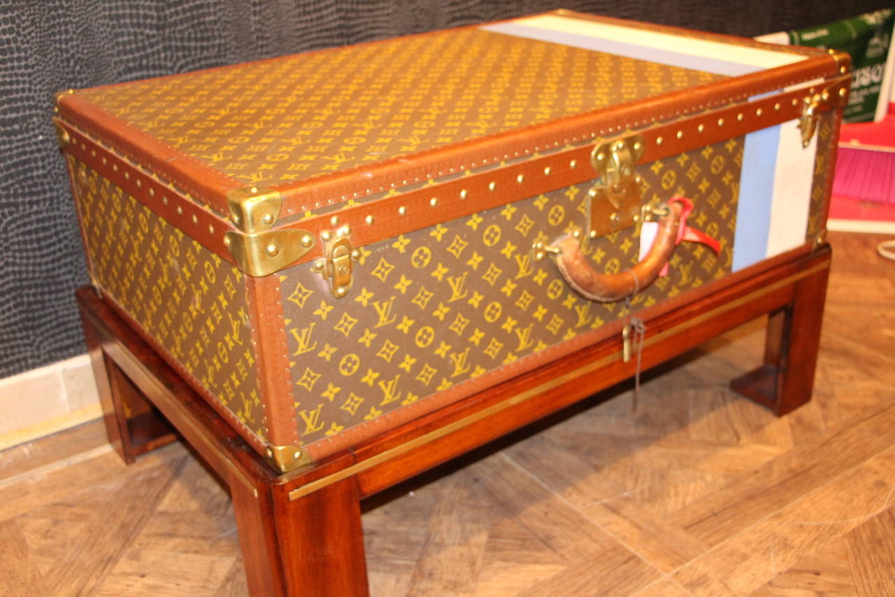 Vuitton Trunk as a Coffee Table