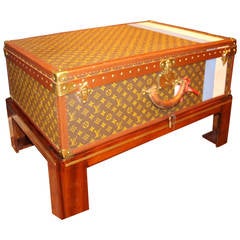 Vuitton Trunk as a Coffee Table