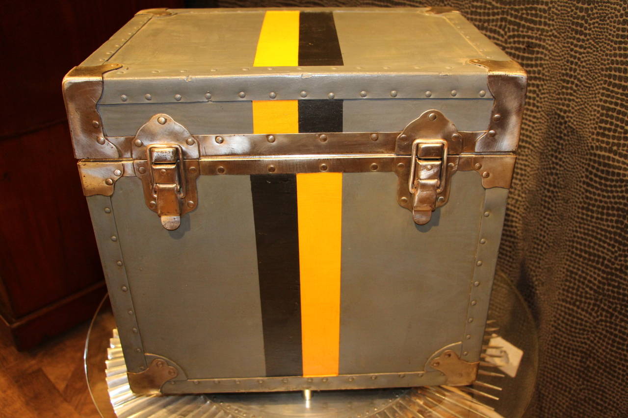 20th Century 1950's Steel Munitions Trunk