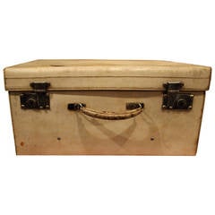 1920s Vellum Hat Box