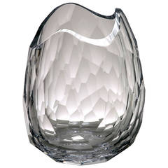 David Wiseman Clear Glacier Vase
