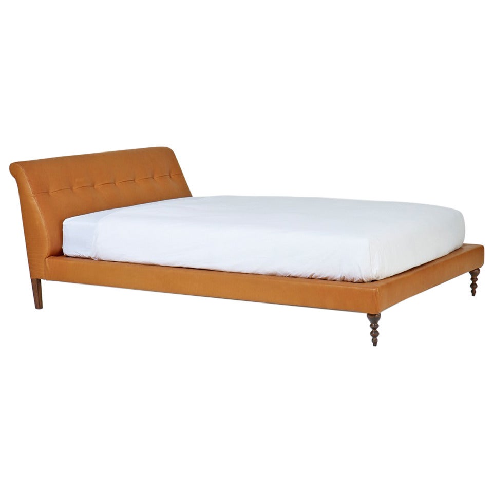 Matthew Hilton for SCP Queen Oscar Bed COM For Sale