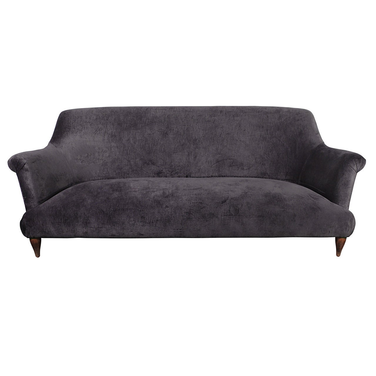 Russell Pinch for The Future Perfect Goddard Sofa in Orlanda Linen Velvet For Sale