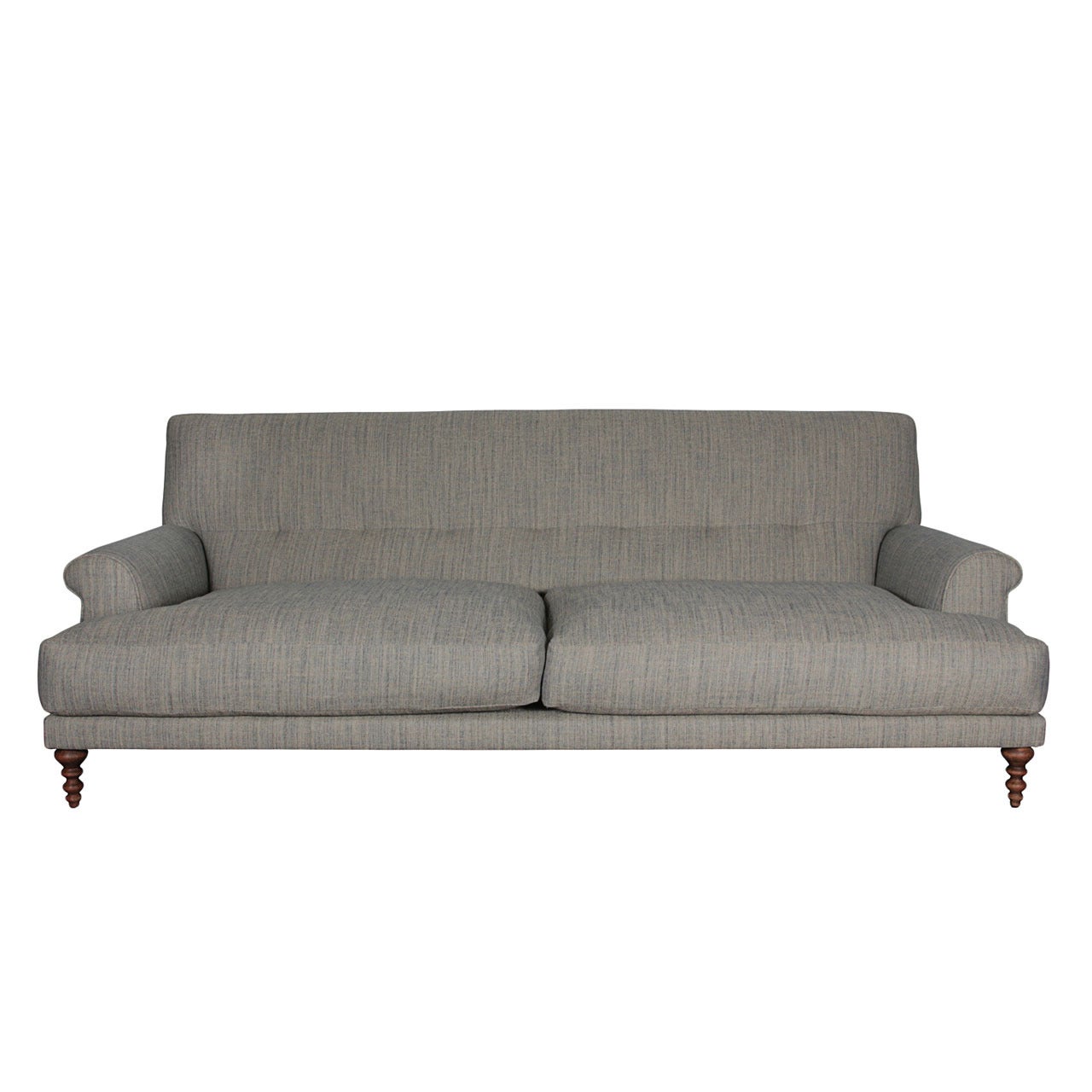Matthew Hilton for SCP Three-Seat Oscar Sofa in Soft Tweed For Sale