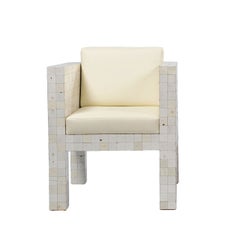 Piet Hein Eek 40x40 White Waste Armchair Upholstered Chair
