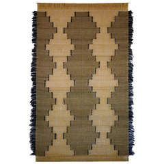 Gold Incan Palace Woven Wall Hanging
