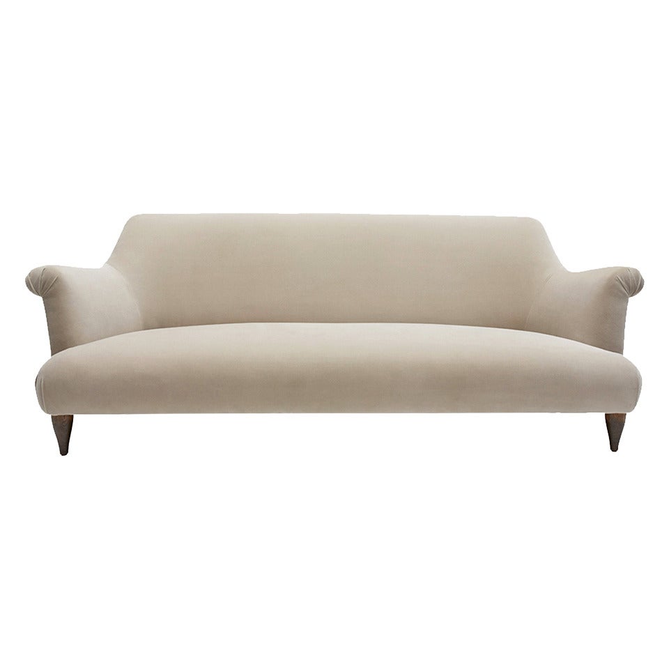 Russell Pinch for The Future Perfect Goddard Sofa in Dove For Sale