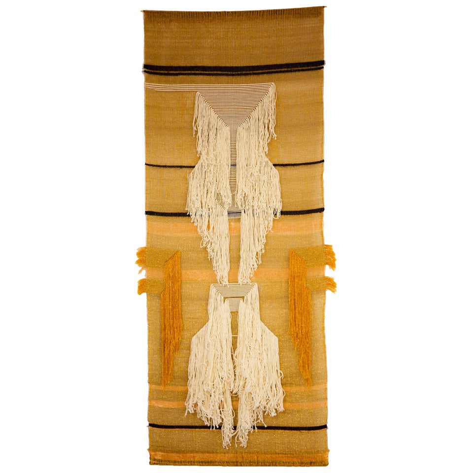 Totemic Woven Wall Hanging