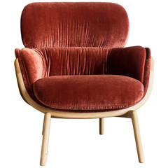 Luca Nichetto for De La Espada Elysia Lounge Chair, Danish-oiled Oak