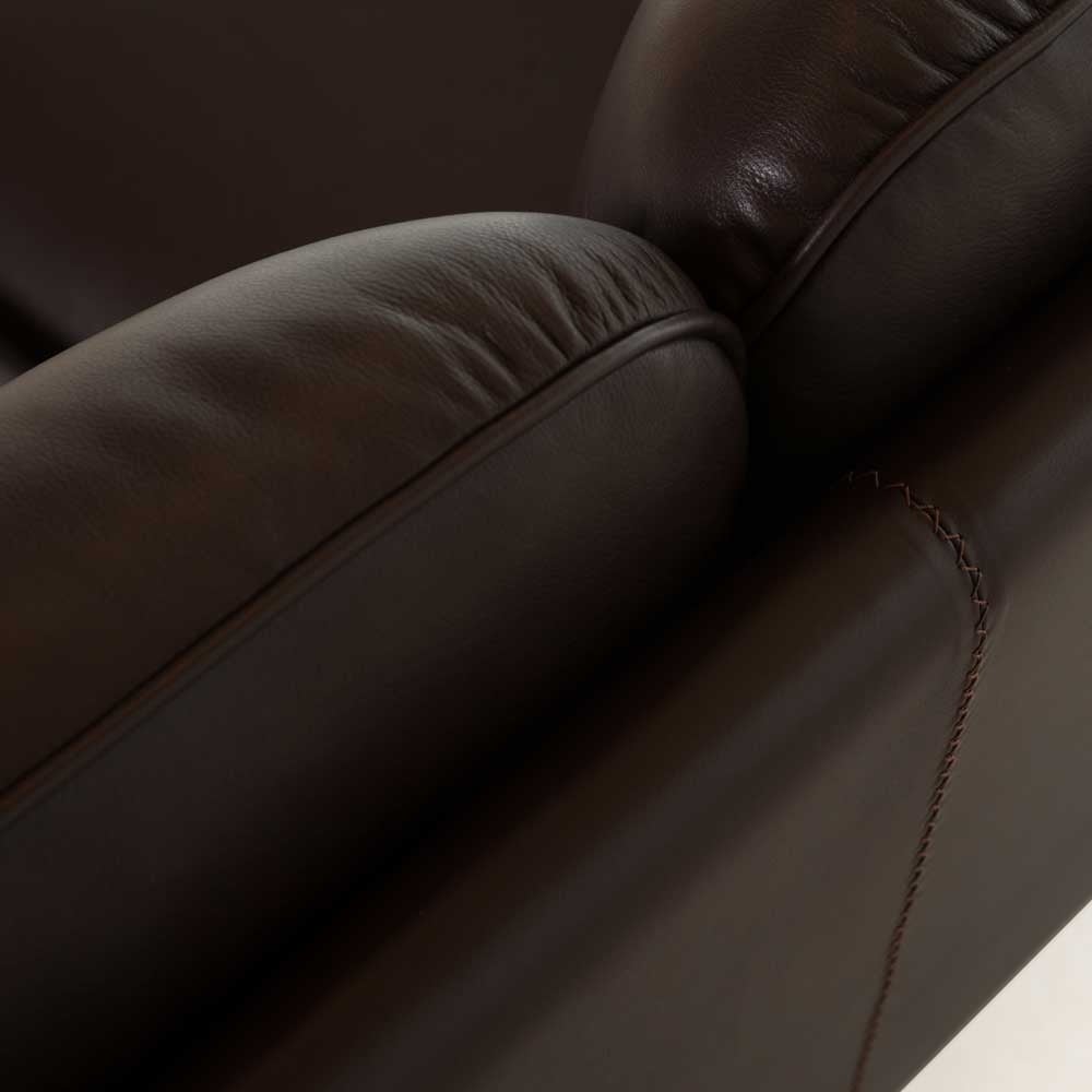 Contemporary Luca Nichetto for De La Espada Three-Seat Stanley Sofa Walnut Grade A For Sale