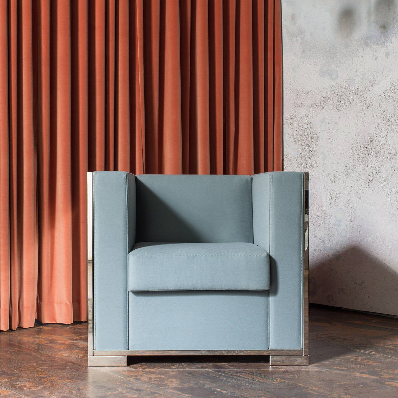 Contemporary Piet Hein Eek Glossy Armchair For Sale