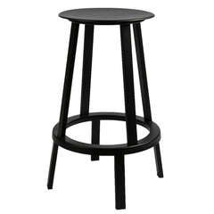 Leon Ransmeier Wrong for HAY Black Revolver Stool 