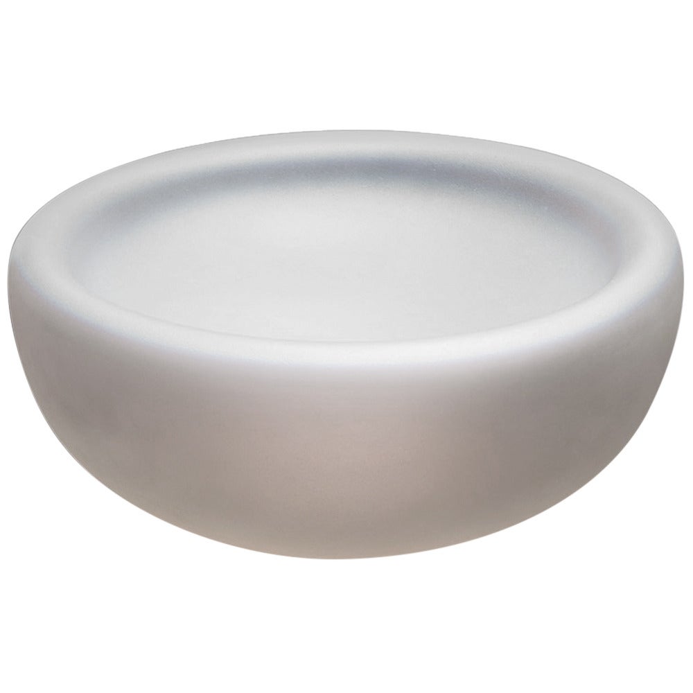 Clear Iridescent Bowl For Sale