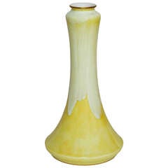 Sevres Porcelain Vase with a Decor of White Spillings