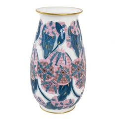 Rare Sevres Porcelain Art Deco Vase