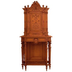 Used Rare and Precious Box Wood Cabinet by Honore Dufin