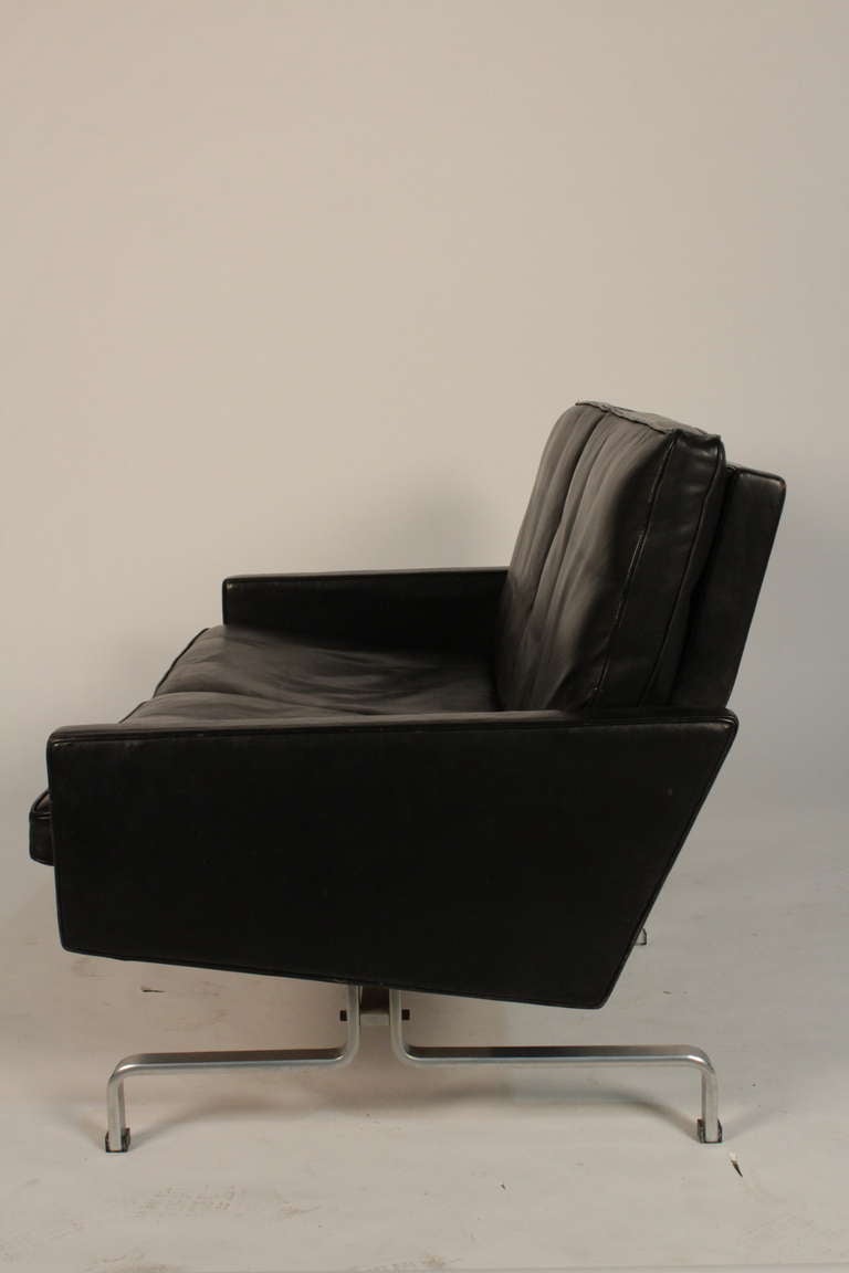 Mid-Century Modern Poul Kjaerholm PK31/2 Two Seater Sofa