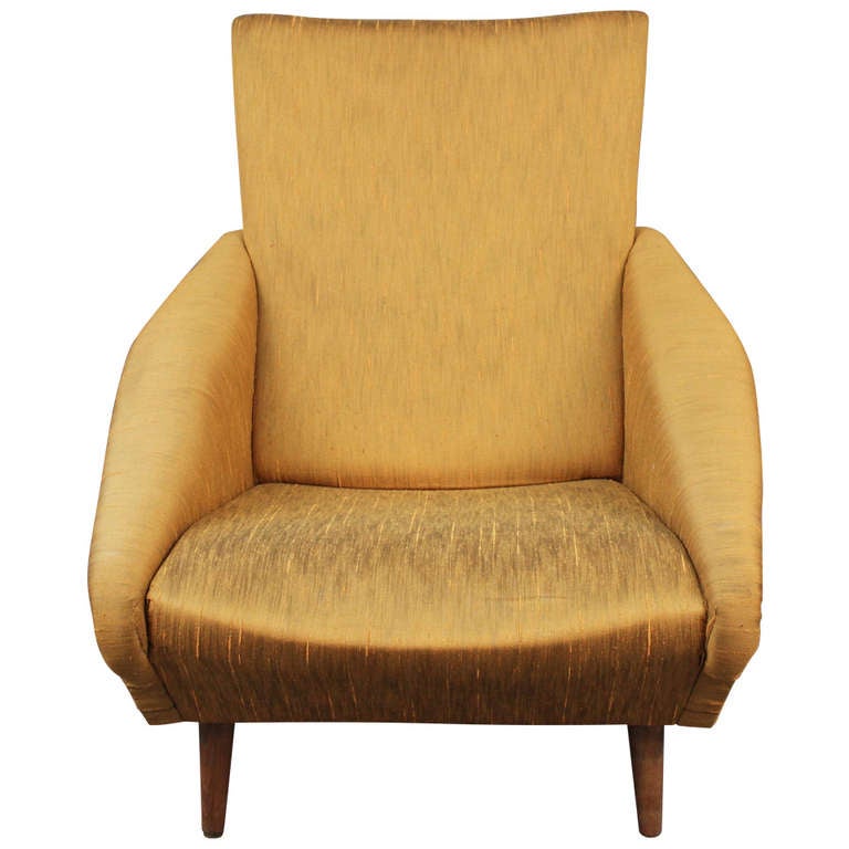 Gio Ponti Distex Lounge Chair Edition Cassina 1953 For Sale