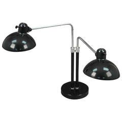 Christian Dell Double Table Lamp