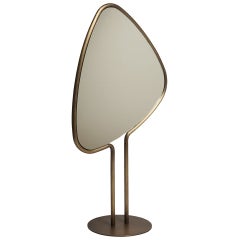 Mirror "Leaf" by Herve Langlais for Galerie Negropontes