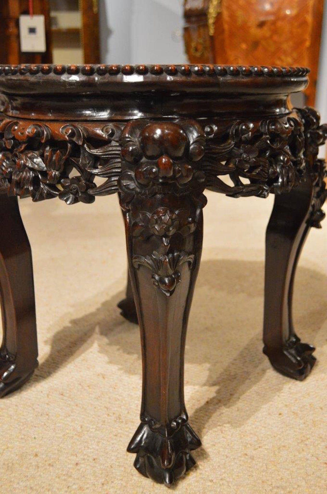 Good Pair of Hardwood Chinese Stands 2