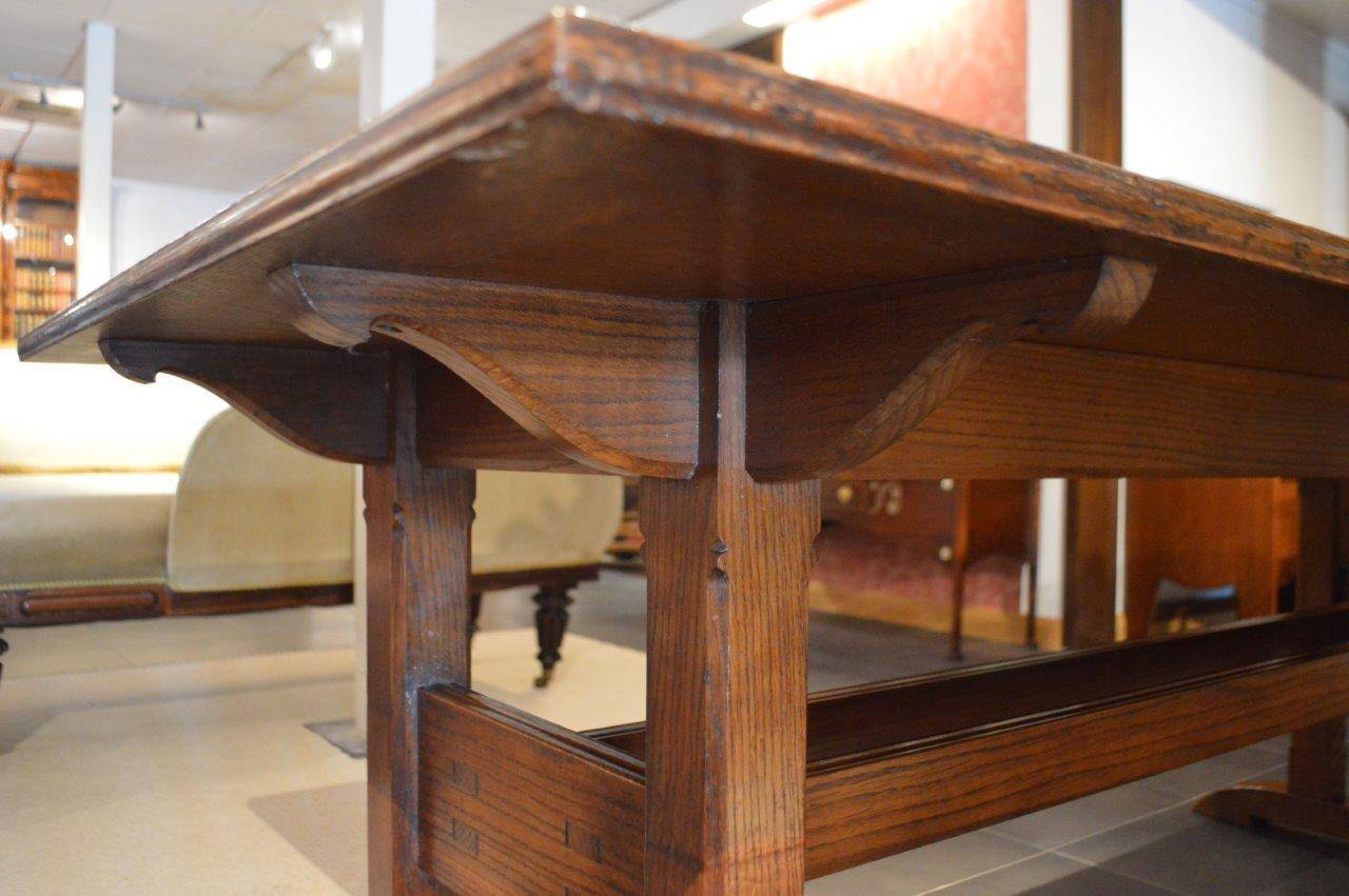 arts and crafts dining room table