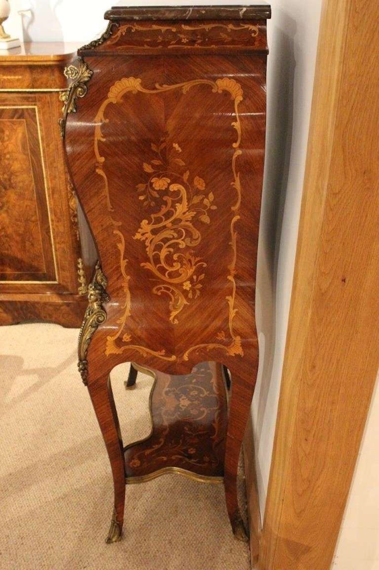 French Rosewood and Ormolu Mounted Vernis Martin Escritoire 5