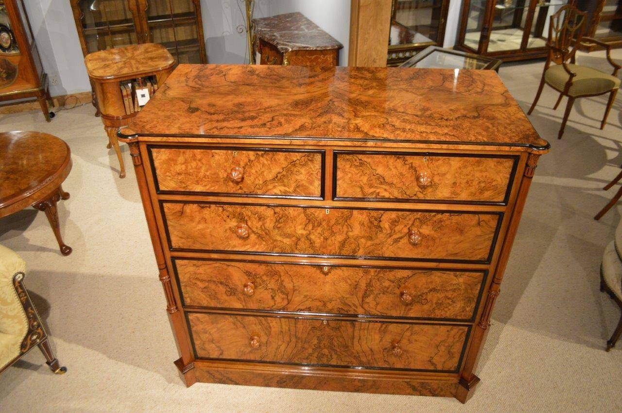 chest of drawers walnut