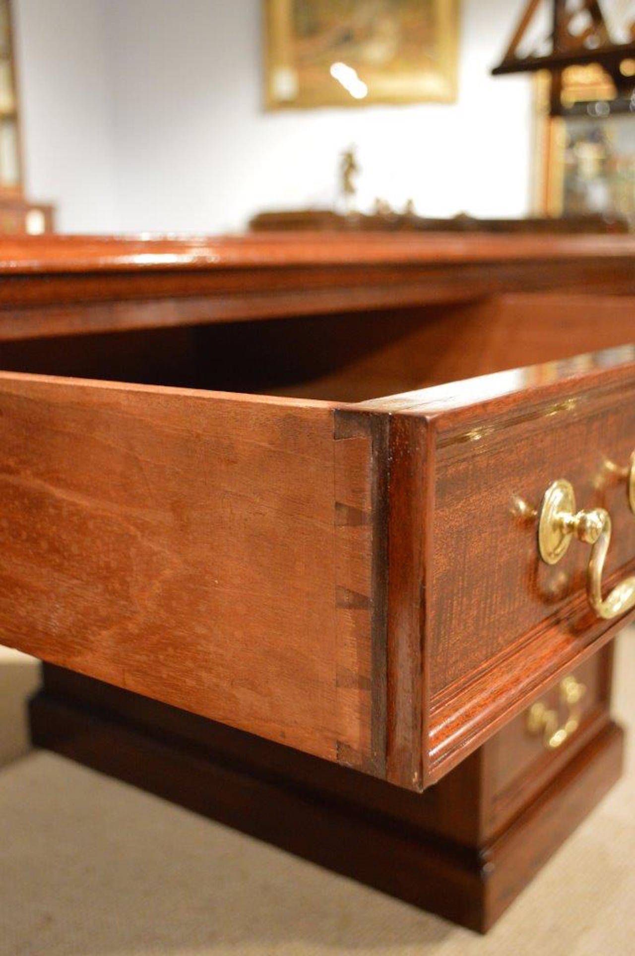 Early 20th Century Mahogany Antique Desk by Gillows of Lancaster