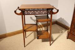 An Oak Aesthetic Period Occasional Table After A Design By E.W. Godwin