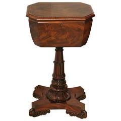 Mahogany, William IV Period Antique Teapoy