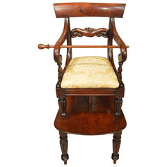Mahogany Regency Period Child
ss High Chair and Table