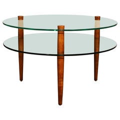 Round italian sidetable from the 40´s