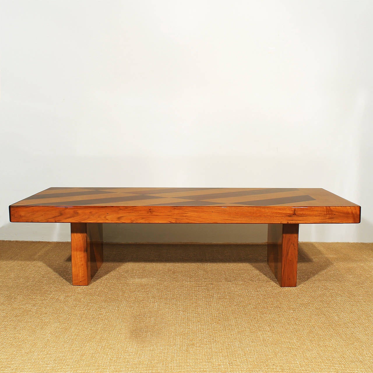 Mid-Century Modern Large Coffee Table by Mazzoni