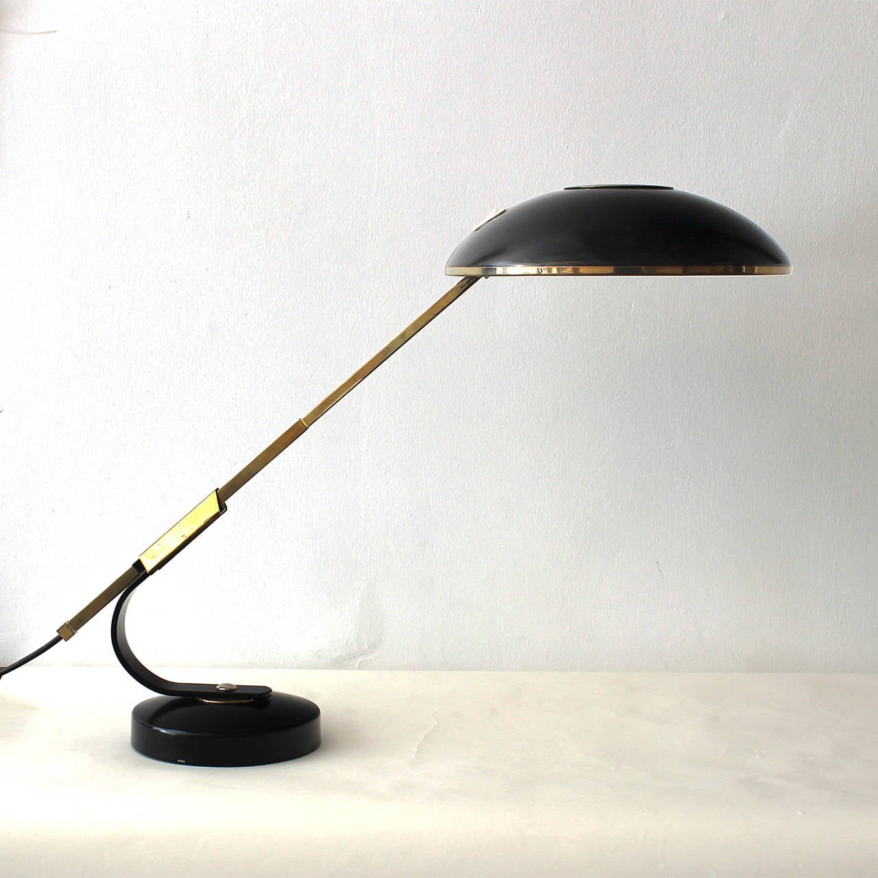 Mid-Century Modern Desk Lamp by Ferdinand Solère